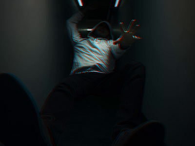 Falling Anaglyph 2d 3d after effects anaglyph animation depth map falling floating photoshop stereoscopic