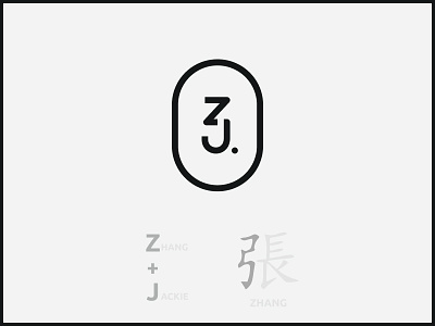 Jackie Z - Logo branding chinese logo