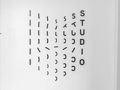 Sequence Zero Studio create lettering photo photostudio sequence signing studio typography wall
