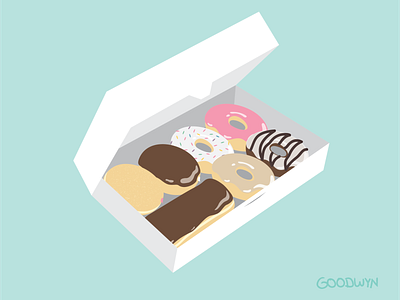 Donut Day donut donuts doughnut doughnuts food illustration vector