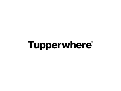 Tupperwhere® (honest logo) branding design honest logo logotype tupperware tupperwhere typography typography logo