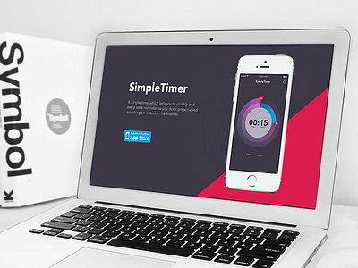 SimpleTimer Landing Page