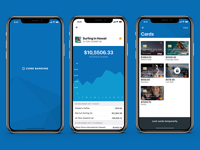 Core Banking mobile app