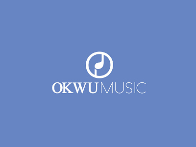 OKWU Music Department Logo department design logo music note okwu university