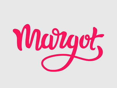 Margot Typography custom design font goodtype graphic design lettering margot name type typespire typography