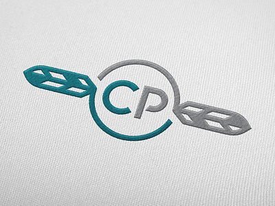 CP Services aboriginal cp design embroidery feather geometric graphic indian initial logo monogram simple