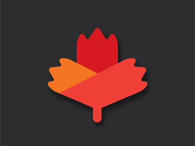 Maple Leaf Canada branding canada canada day hands icon illustration leaf logo maple modern symbol