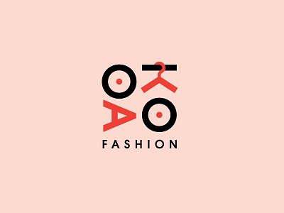 Daily Logo Challenge 7 - Okao Fashion branding clothing daily logo challenge design fashion hanger logo okao