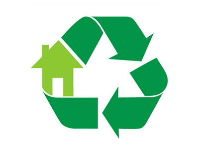 Curbside Recycling Logo logo recycle