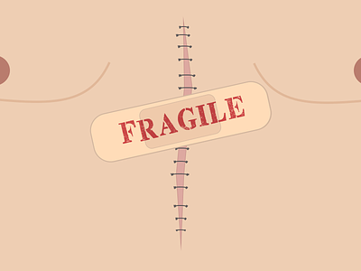 Fragile broken heart fragile love