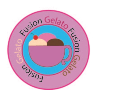 Fusion Gelato app design graphic design illustration indesign logo photoshop