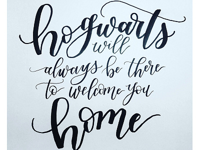 Hogwarts is my home