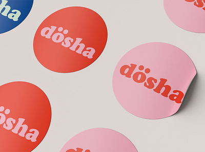 Cuenta >> Dosha branding graphic design logo ui