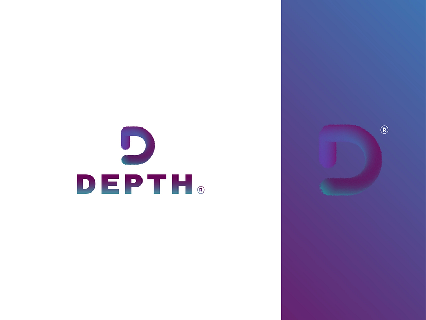 Depth Logo by Shaheer Inayat Ali on Dribbble