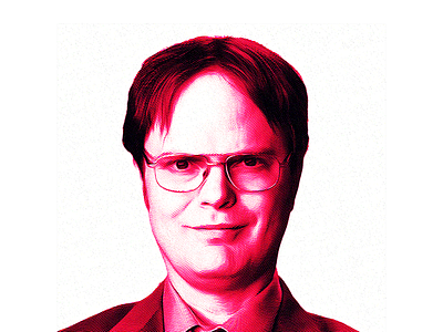 Dwight Schrute dwight dwight schrute engraved graphic design illustration schrute the office