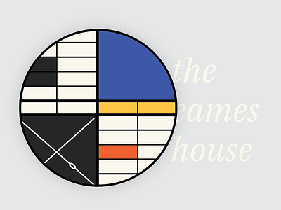The Eames House architecture charles eames coaster eames eames house eames lounge chair midcentury pacific palisades ray eames stickermule