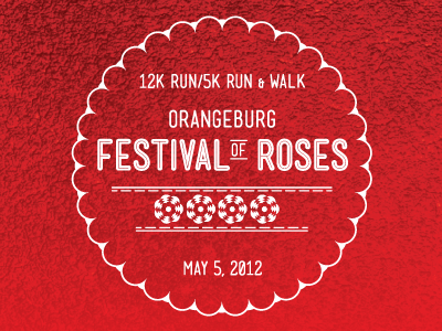 Festival of Roses festival of roses logo orangeburg run walk