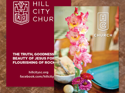 HCC Card business card church hill city