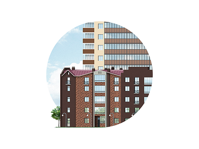 Modern Building Illustration