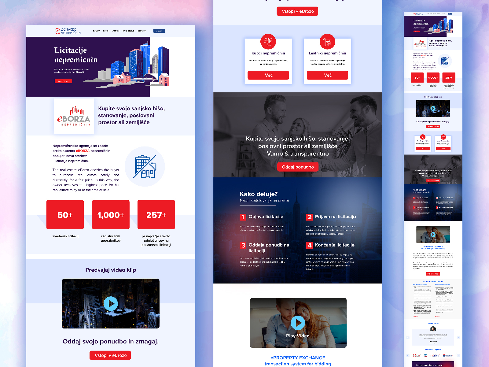 Real estate landing page design by Md Imran Hussain on Dribbble