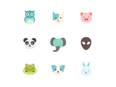 Animal icons