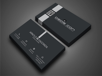 Black Business Card