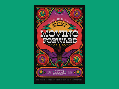 Keep Moving Forward Poster