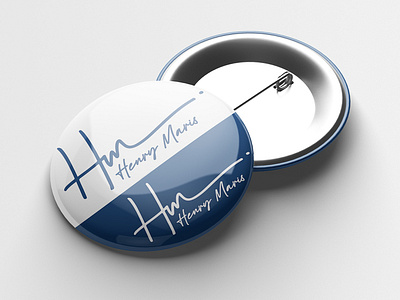 Logo for Henry Maris logo mockup