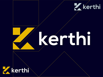 Modern K letter Logo Design