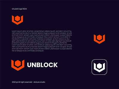 Unblock Logo Design, Branding. blockchain branding clean coin crypto defi design graphic design illustration lettermark logo professional ui vector