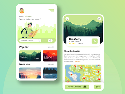 Travel guide - App design app design app ui ux design minimalist design travel travel agency travel app travel guide ui ui design ui ux ui ux design uiux uiux design ux ux design ux research