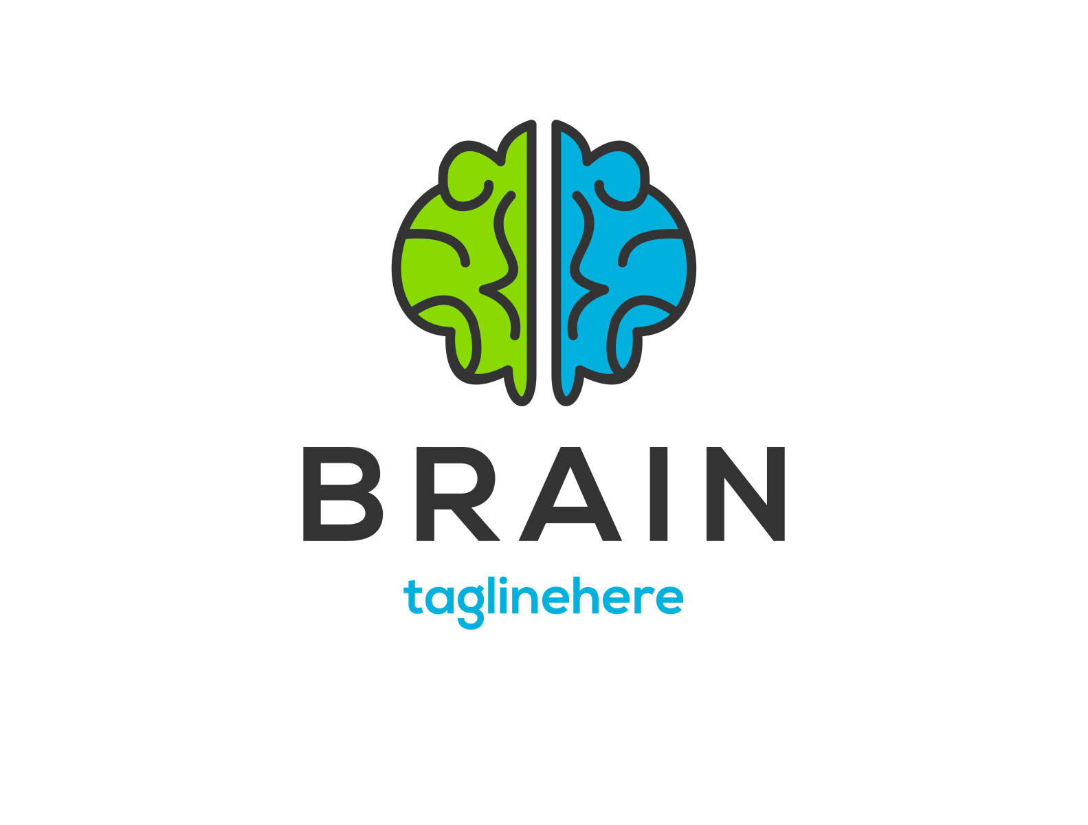 Brain logo design by Juliana on Dribbble