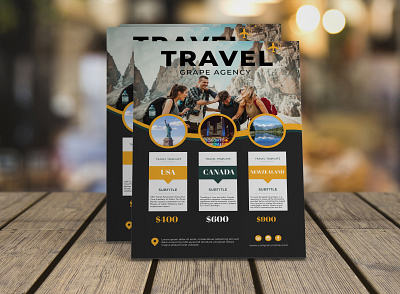 Travel Flyer design brochure design business flyer design design eye catching flyer design flyer design graphic design professional flyer design social media post design travel flyer design unique flyer design