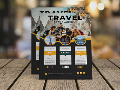 Travel Flyer design