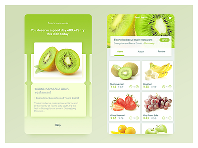 Fresh fruit app