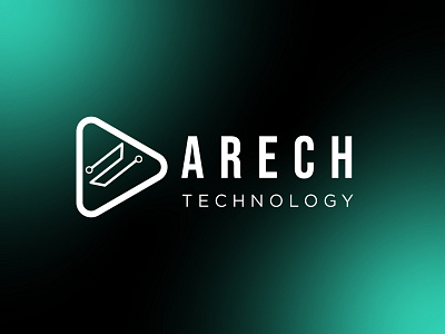 ARECH Technology Logo Design