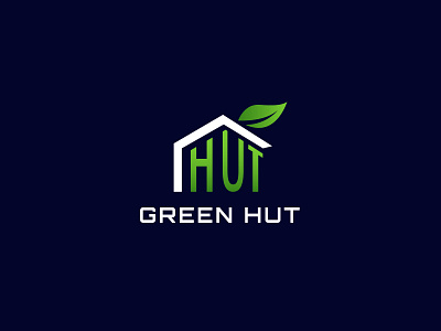 Green Hut Logo Design brand identity branding business logo creative logo flat logo graphic design logo logo branding logo desiger logo design logo mark logo type logodesign logos minimalist logo modern logo professional logo unique logo