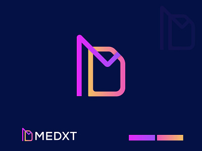 MEDXT LOGO DESIGN