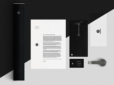 BALDRR branding identity stationery