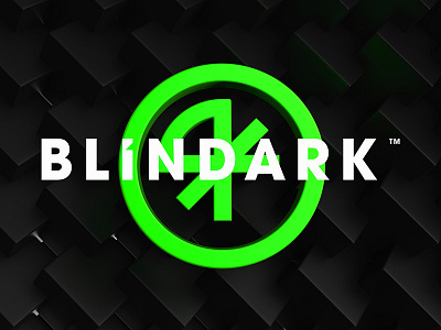 BLINDARK logo art direction branding concept design graphic design identity