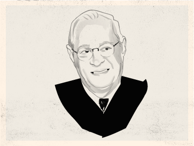 Judge Kennedy illustration illustrator portrait