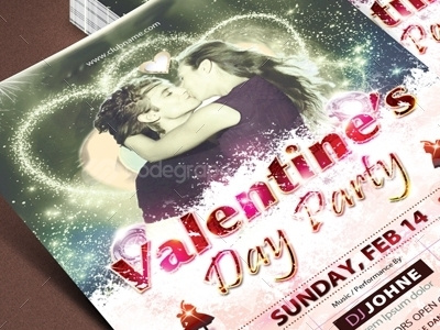 Valentine's Day Party Flyer