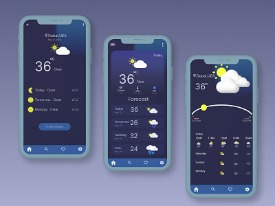 Weather app design android app app concept ios mobile app mobile app design mobile ui mobile ux ui user interface ux ux ui weather app