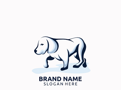 dog logo concept animation branding design graphic design icon illustration logo motion graphics vector
