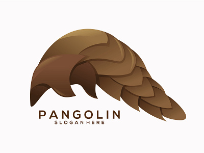pangolin logo illustration animation branding design graphic design icon illustration logo vector