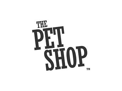 The Pet Shop Logo branding characters illustration logo logotype pet ray doyle red shop store white