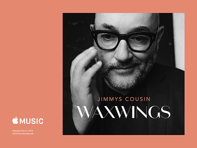 Jimmy's Cousin - Waxwings Album Cover Design