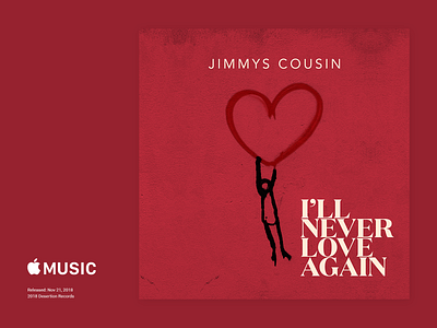 Jimmy's Cousin - I'll Never Love Again CoverArt