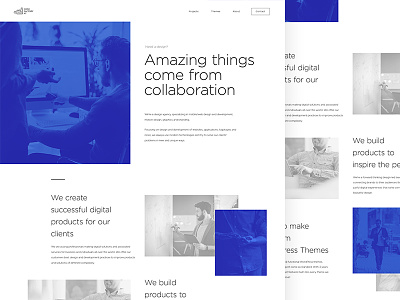 CodeFactory47 - about page design about blue creative agency digital portfolio ui web site webdesign