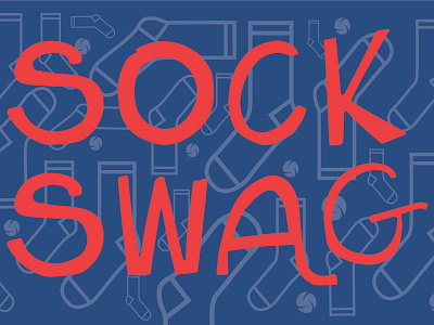 Sock Swag lettering art social media